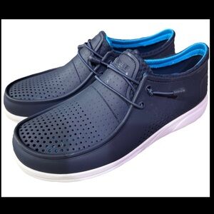 Reef Mens Water Coast Slip-On Shoes Sneakers Size 11 Navy Blue Boating